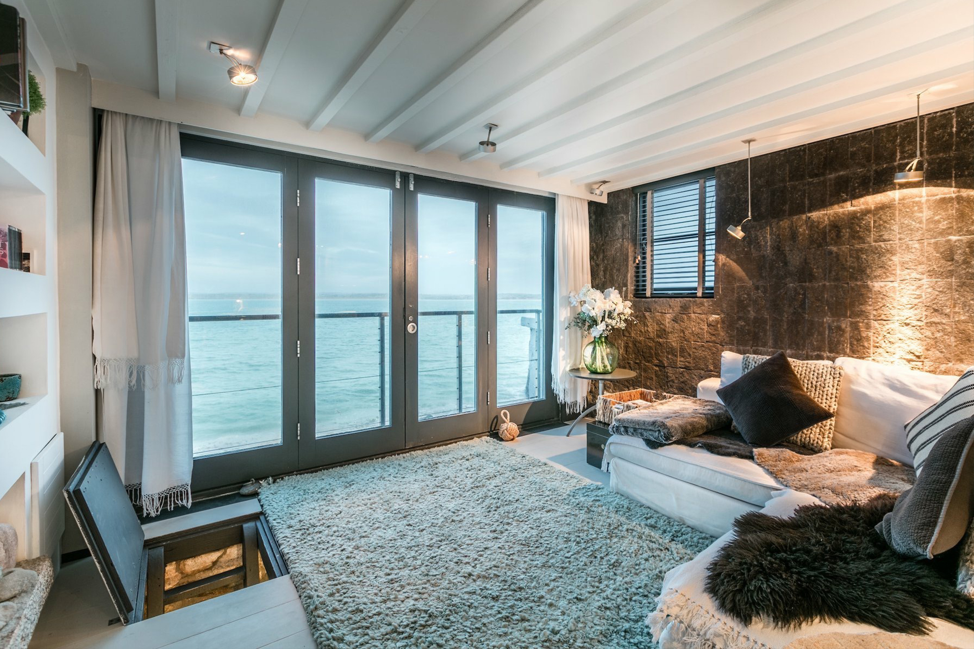 glass balcony