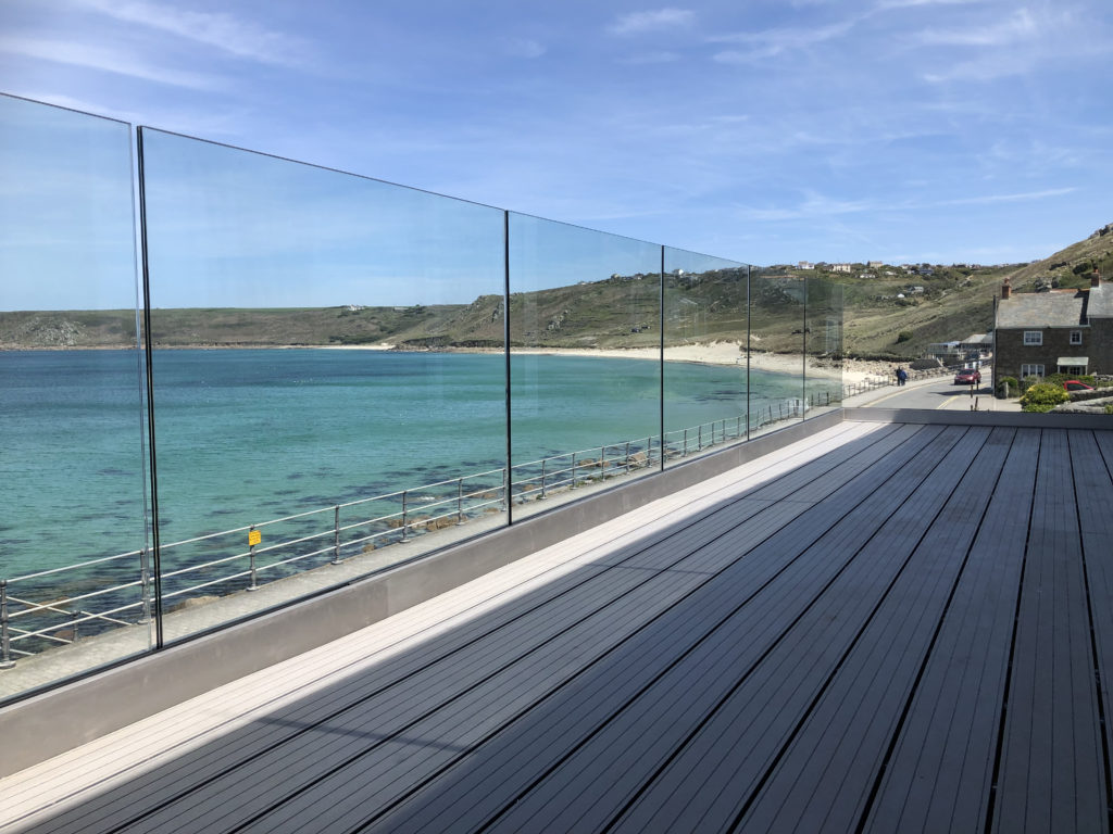 glass balcony