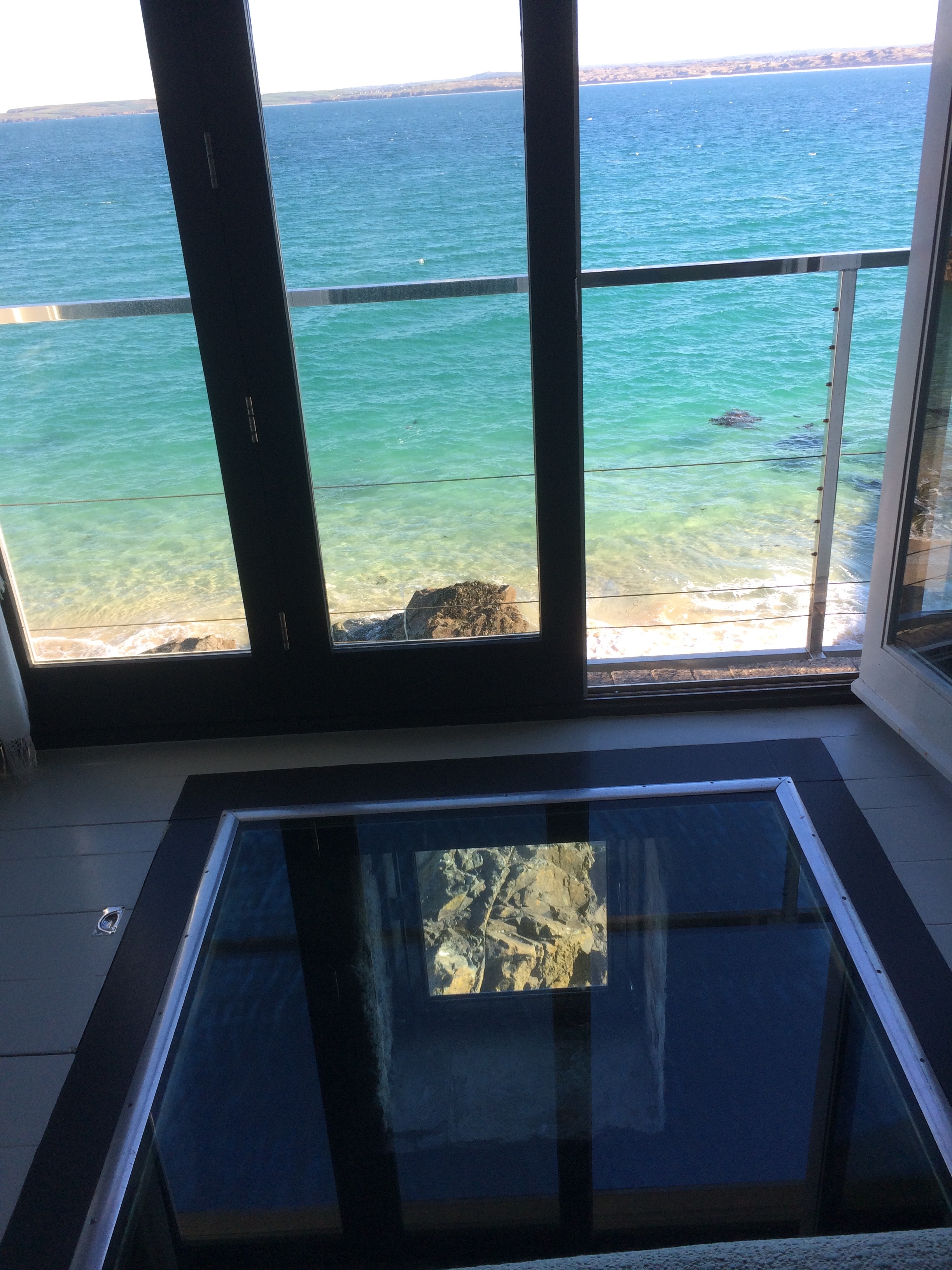 glass floor
